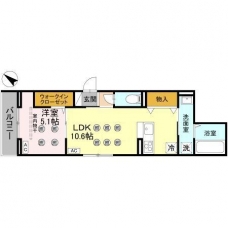 ノーブルラフィネ白幡の間取り図