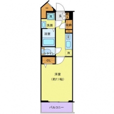 クレヴィスタ大塚の間取り図