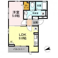 cozy fieldの間取り図