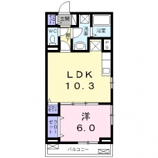 Ｈｉｌｌｓ　ＭＫＥの間取り図