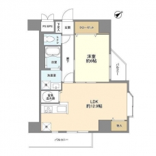 新板橋ビューハイツの間取り図