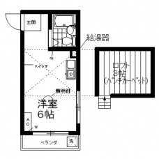 メゾン・ド・ミニヨン２の間取り図