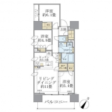 Ｂｒｉｌｌｉａ南浦和 の間取り図