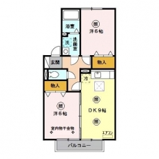 セジュール21の間取り図