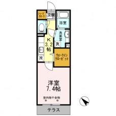 エヌ ヴィレッジの間取り図