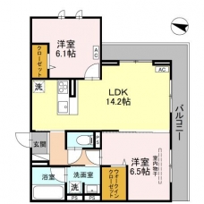 マルシェル館浦和美園の間取り図