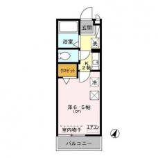 グリーンハイツの間取り図
