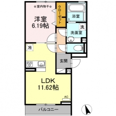 メイプルヴィレッジの間取り図
