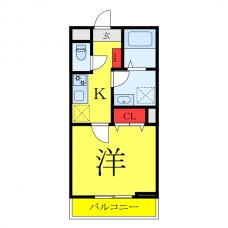 リーブルファイン豊島区長崎の間取り図