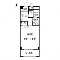 アンプルール フェール Surieの間取り図