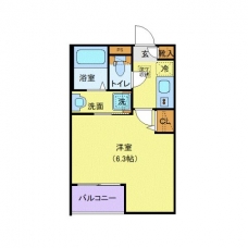 エクセラン東武練馬の間取り図