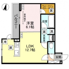 Noble raffiner北浦和の間取り図