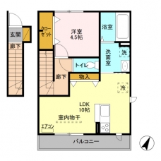 メゾン ド ミュゲの間取り図