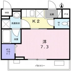モーデ　グランツの間取り図