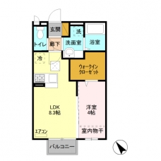 Villa Hermitage Courtの間取り図