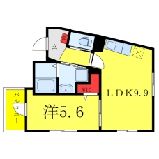 ＤＩＭＯＲＡ北千住の間取り図