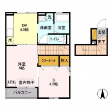 クリブの間取り図