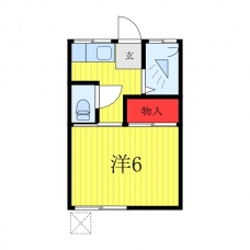 くるみ荘の間取り図