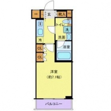 クレヴィスタ板橋本蓮沼の間取り図