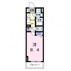 スアヴィス鳩ヶ谷の間取り図