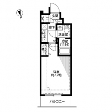 プレール・ドゥーク西川口の間取り図