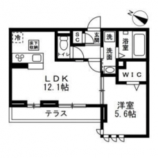 フルールの間取り図