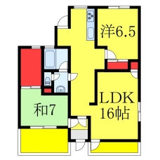 メゾン高田の間取り図