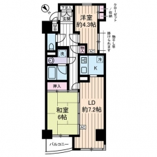 リリエンベルグ壱番館の間取り図