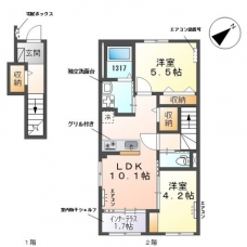 ルナフォーリアの間取り図