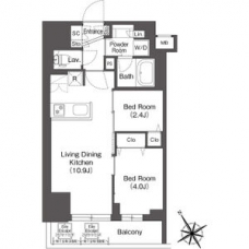 BluRock後楽園の間取り図