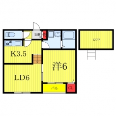 bell brunの間取り図