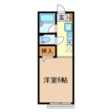 メゾンコマスヤの間取り図
