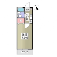 グリーンクリスタルハウスの間取り図