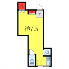 コーポ高田の間取り図