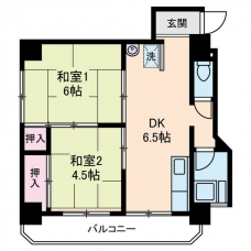 メゾンブラン田端の間取り図