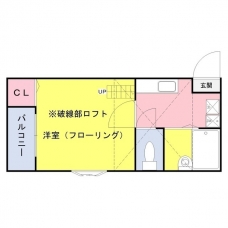 Ｖｉｖｒｅ池袋の間取り図