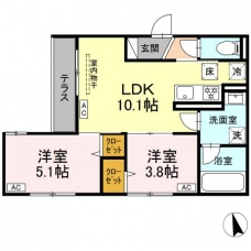 (仮称)板橋区高島平2丁目PJの間取り図