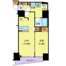 ジェノヴィア東大前グリーンヴェールの間取り図