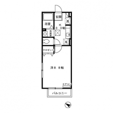 セジュール成増の間取り図