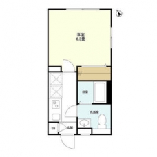 ウェルスクエアイズム目白EASTの間取り図