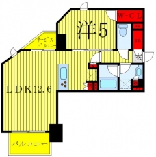 ザ・パークハビオ根岸三丁目の間取り図