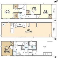 Kolet浦和辻＃04の間取り図