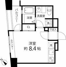 レニール本駒込の間取り図