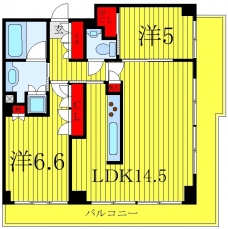 ドゥーエ千石の間取り図