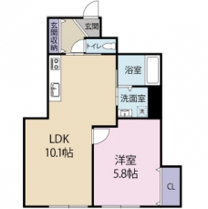 メゾンドコリンヌの間取り図
