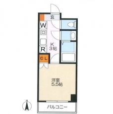 蕨テラスの間取り図