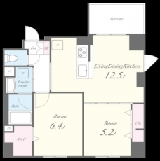 サントゥール駒込の間取り図