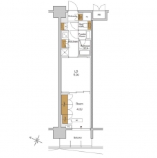 ＲＪＲプレシア東十条ガーデンの間取り図