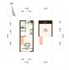 Ａｒｃａ　Ｕｒｂａｎａ志茂の間取り図