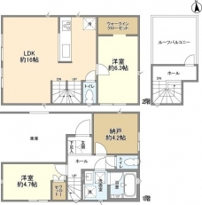 Kolet下板橋の間取り図